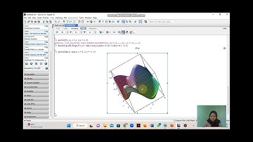 Menggambar grafik fungsi 3D pada maple