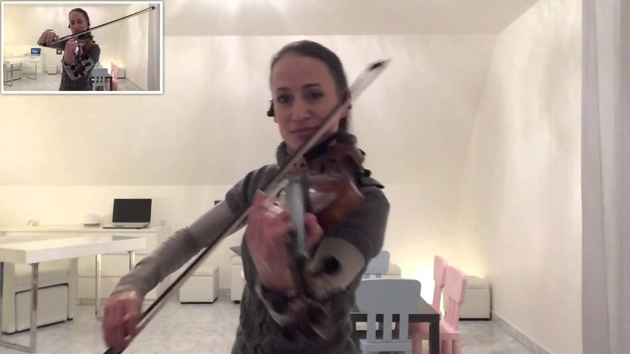 With or without you U2 (violon/violin) (Céline Prussel, violoniste)