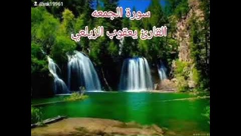 سورة الجمعه. فجرية الجمعه. للقارئ يعقوب الزيلعي