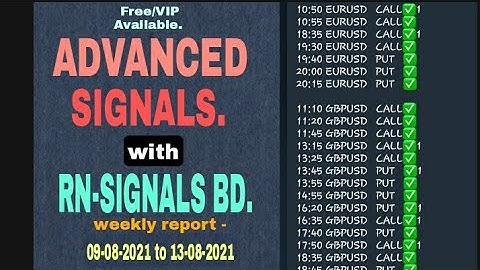 Free signals on telegram | Weekly report | Binary Signals |Olymp trade | Qutex | IQ Option | Binomo|