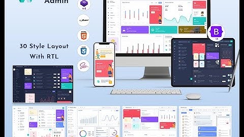 Amazing Dark LTR Bootstrap Dashboard of WebkitX Admin Panel