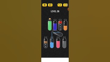level 26#Soda Sort #gaming #shorts