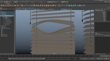 Maya Blinds Peeking tutorial