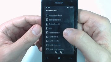 How to change language settings on Microsoft Lumia 435