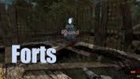 Custom COD WAW Zombies map | Forts