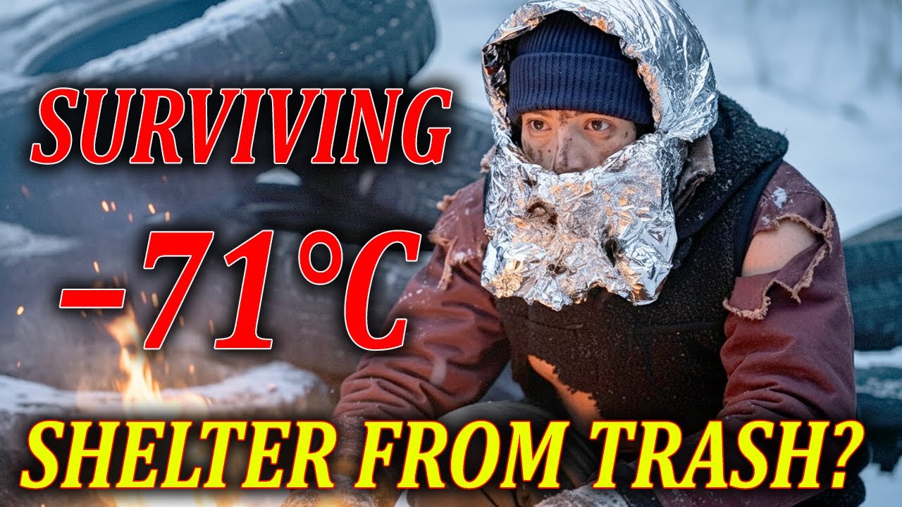 Surviving -71°C: Turning Frozen Trash into a Livable Shelter in an Arctic Blizzard