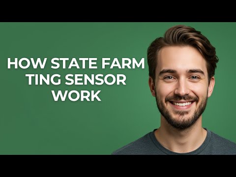 How State Farm Ting Sensor Work - GUIDE!