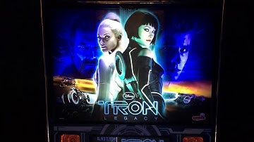 Stern TRON: Legacy Pinball Custom Backbox Lighting Part 2