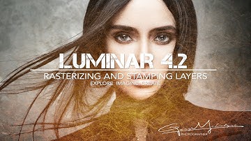 Rasterizing and Stamping Layers in Luminar 4.2