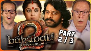 BAAHUBALI 2: THE CONCLUSION Movie Reaction Part 2/3! | SS Rajamouli | Prabhas | Rana Daggubati