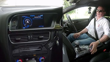 How to set the Sat Nav in a 2016 Audi A5