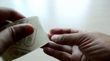 How to simply find the end of a Scotch tape / masking tape