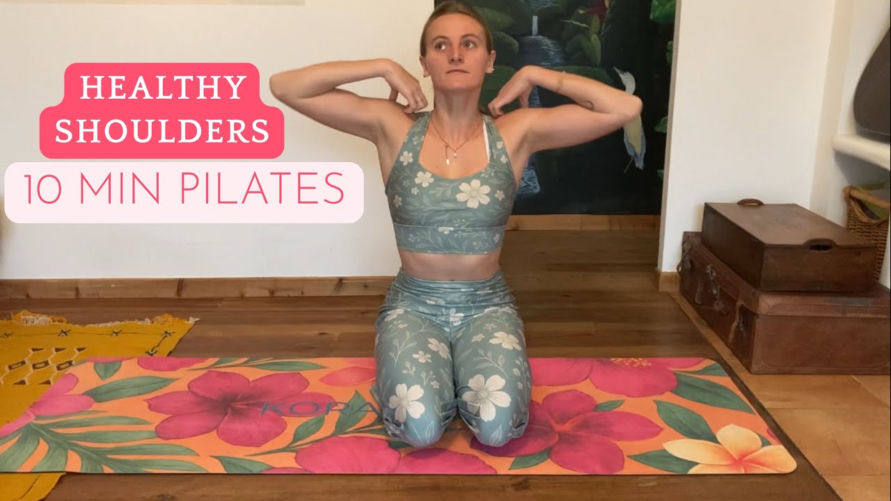 10-минутная тренировка по пилатесу для здоровья плеч | Подходит для начинающих | Не требует обору...