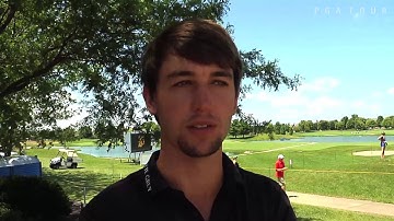 Ollie Schniederjans interview after Round 2 of Lincoln Land Charity