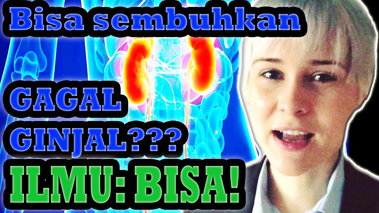 Dosen: Ada Cara ALAMI Mengatasi Penyakit GINJAL Kronis. Ganti Pola