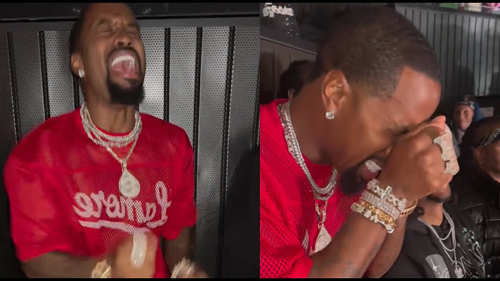 Safaree Fights Back Tears After Getting Emotional During Vybz Kartel Concert NYC