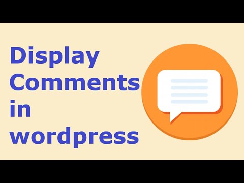 How to Display Comments In wordpress step by step (2 Method)
