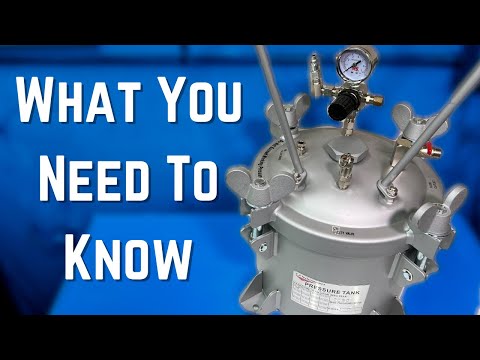 Converting a Harbor Freight Pressure Pot for Resin Casting 