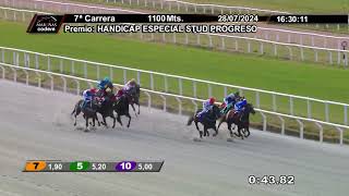Vidéo de la course PMU PRIX HANDICAP ESPECIAL STUD PROGRESO