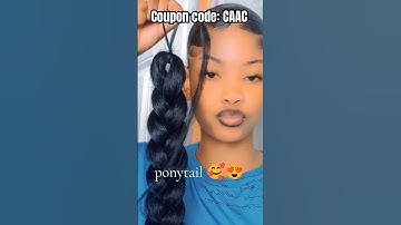 Slicking Braid Ponytail On Short Hair✨Sleek Arrogant Tae Tutorial | No Glue No Damage Ft.#ulahair