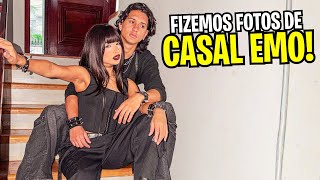 FIZEMOS FOTOS DE CASAL EMO *Será que ficou bom?