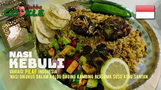 [ID] Resep NASI KEBULI & ACAR NANAS - pilaf (nasi dikukus pakai kuah berbumbu) nya orang Indonesia