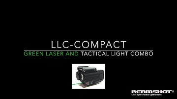 BEAMSHOT LED and Green Laser Sight Combo for Pistol, Perfect Fit for Concealed Carry LLC compact