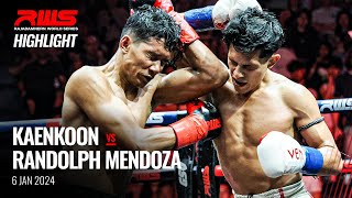 Highlight l Kaenkoon vs. Randolph Mendoza l แก่นคูณ vs. แรนดอล์ฟ เมนโดซา l RWS