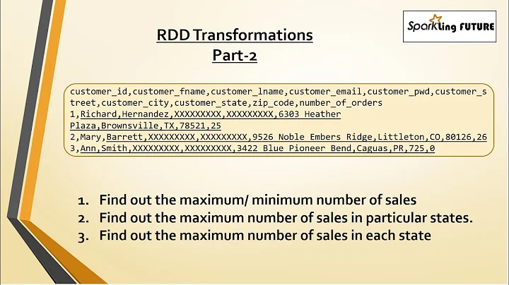 RDD Transformations - part 2 | Spark with Scala | Spark Technical Interview questions