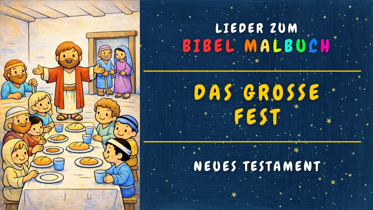 Das große Fest - Ein fröhliches Kinderlied im irischen Tanzstil über das große Fest