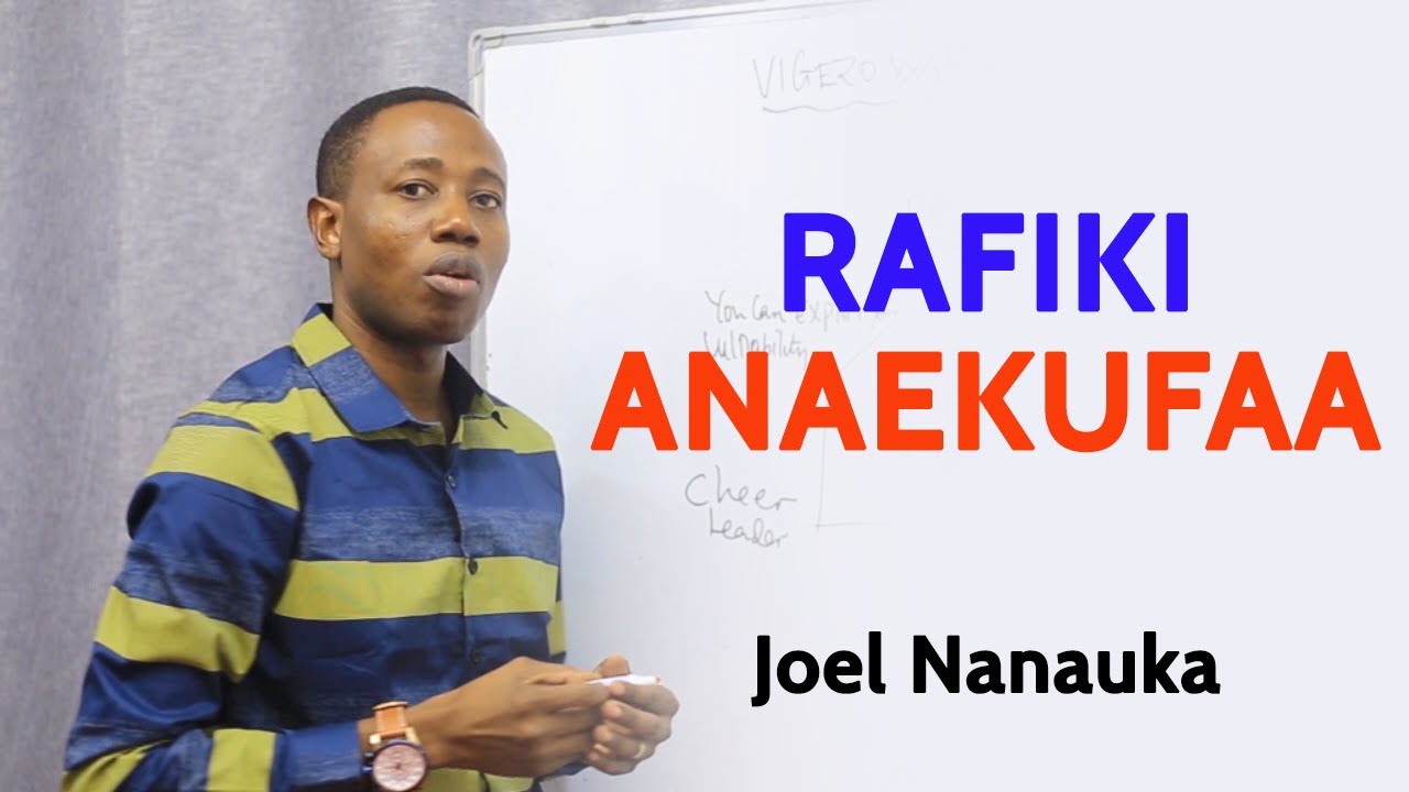 Vigezo Vya Kuchagua Rafiki