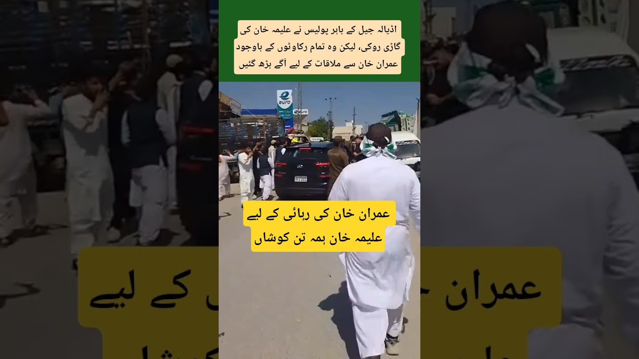 Aleema Khan's Determined Move to Meet Imran Khan