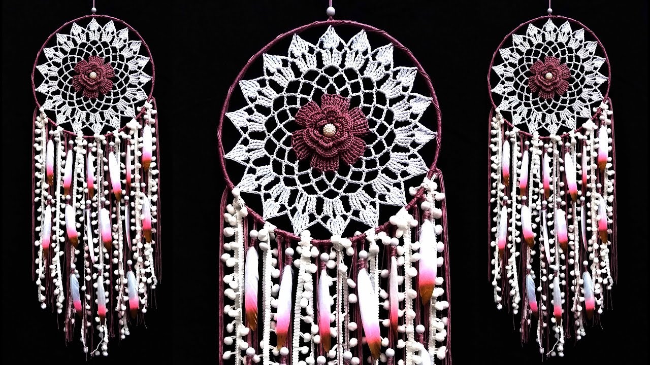DIY How to Make Dreamcatcher | Slow video tutorial - YouTube