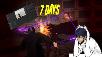 7 Days to Build My First Game (Here