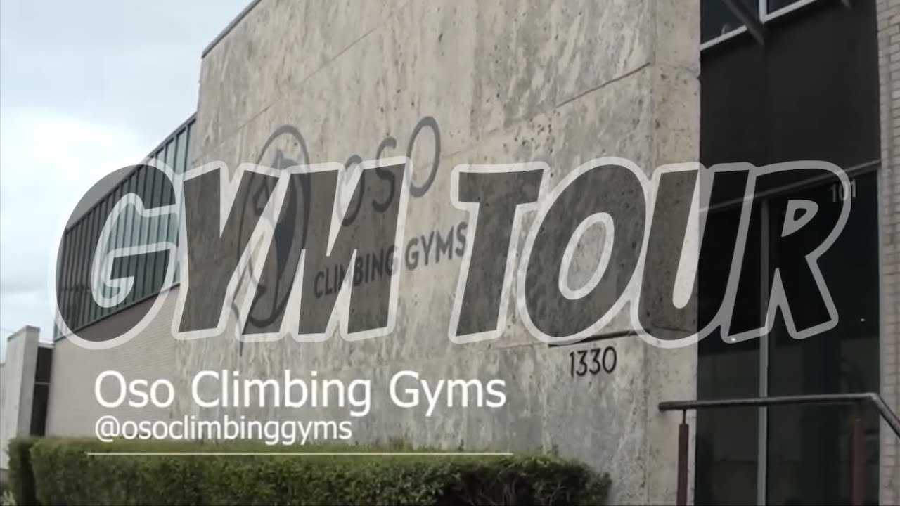 Tour of Oso Climbing Gym in Dallas TX YouTube