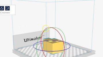 Rotate Object in Cura