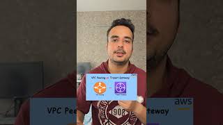 Aws VPC peering vs  transit gateway explained #aws #devops #cloudsecurity #amazon #vpc