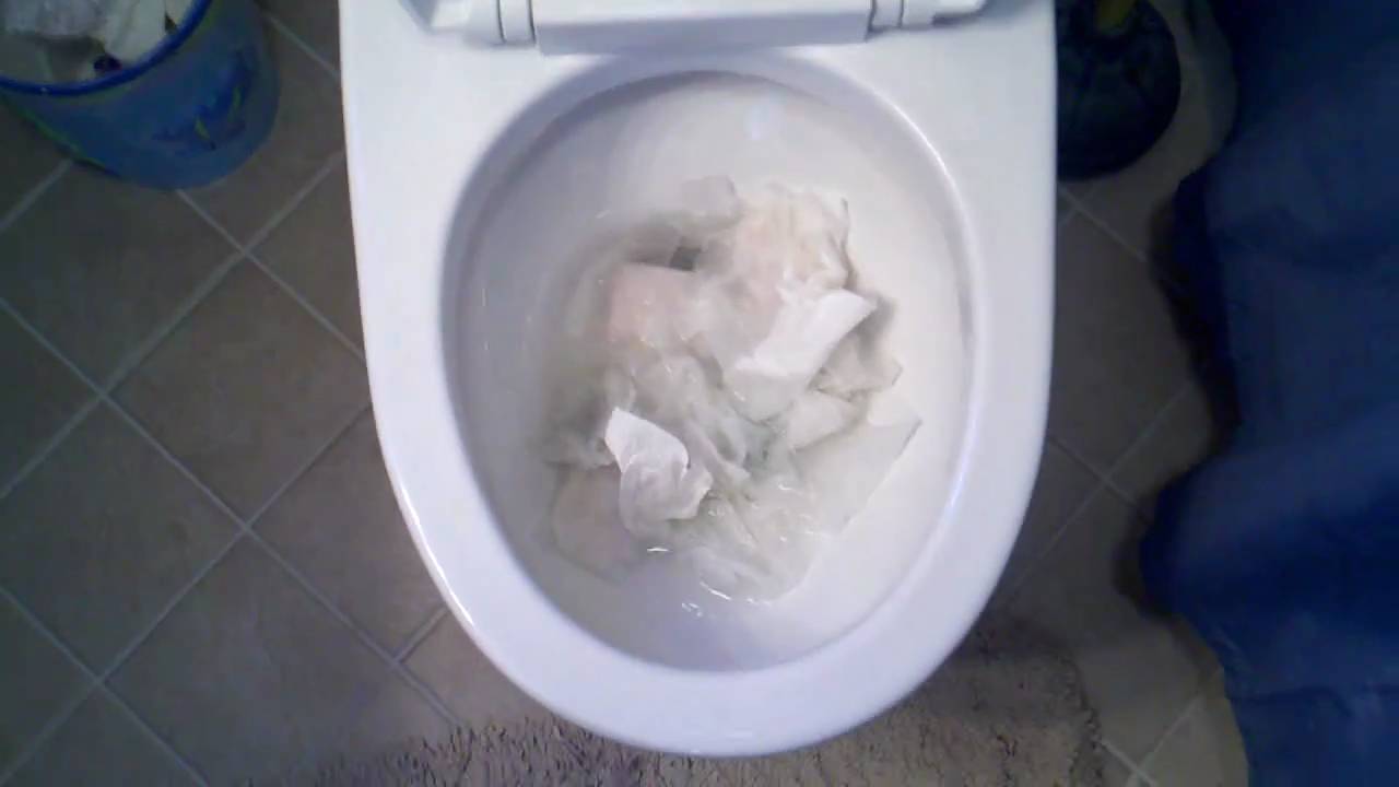 Toto Ultramax Flushing Toilet Paper - YouTube