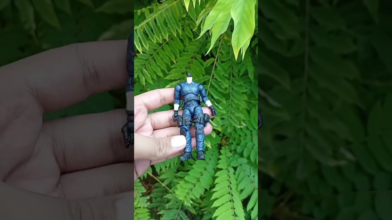 custom 1/18 scale Leon Kennedy Resident Evil Action figure 