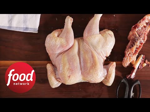 How to Butterfly a Chicken | Food Network