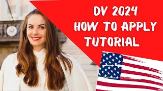 dv visa lottery 2024 - How to apply TUTORIAL screenshot 1