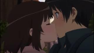 Saekano Fine Tomoya & Megumi Kiss scene | 4k |