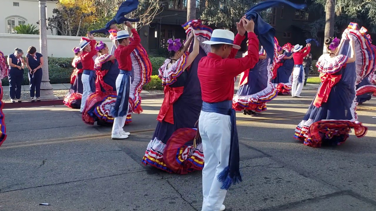 Desfile de la rosa banda de Costa Rica
