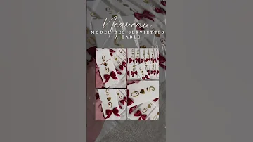 طي مناديل الأعراس Papier Serviettes تصديرة اعراس افراح مناديل تزيين ديكورات 
