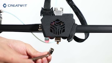 CreatWit k3 pro Nozzle cleaning with needle tutorial