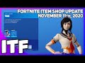 Fortnite Item Shop TSUKI IS BACK! [November 11th, 2020] (Fortnite Battle Royale)