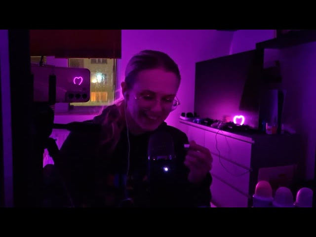 NEW MIC (YETI X) TEST for sleep (4k ASMR) 🎉✨️