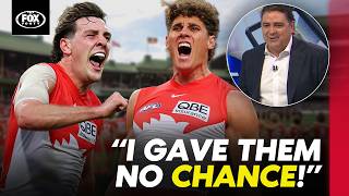 They chose EVERYTHING!💥 Garry heaps praise on Swans' character after incredible SCG win | AFL 360