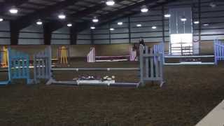 Remmy and I 2'3 hunter course