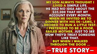 I Pretended To Be A Poor, Failed Mother To Meet My Daughter In Law’s Family, And Discovered That